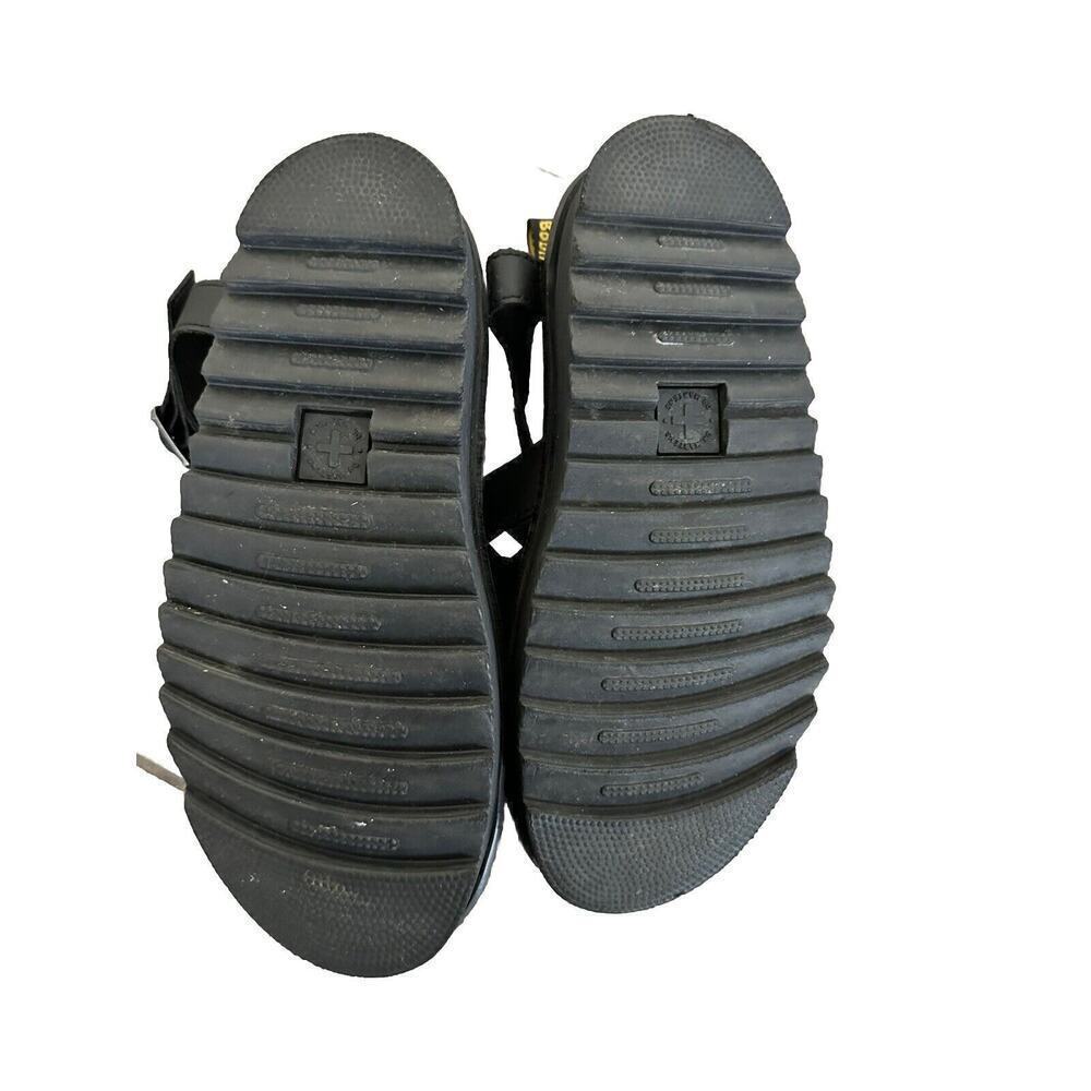 Doc Martens Blaire Hydro sandals Black Leather Womens Sz 7 EUC - Picture 8 of 11